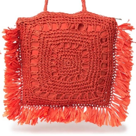 Seagrass Woven Tote MOST WANTED USA - Picture 2 of 3